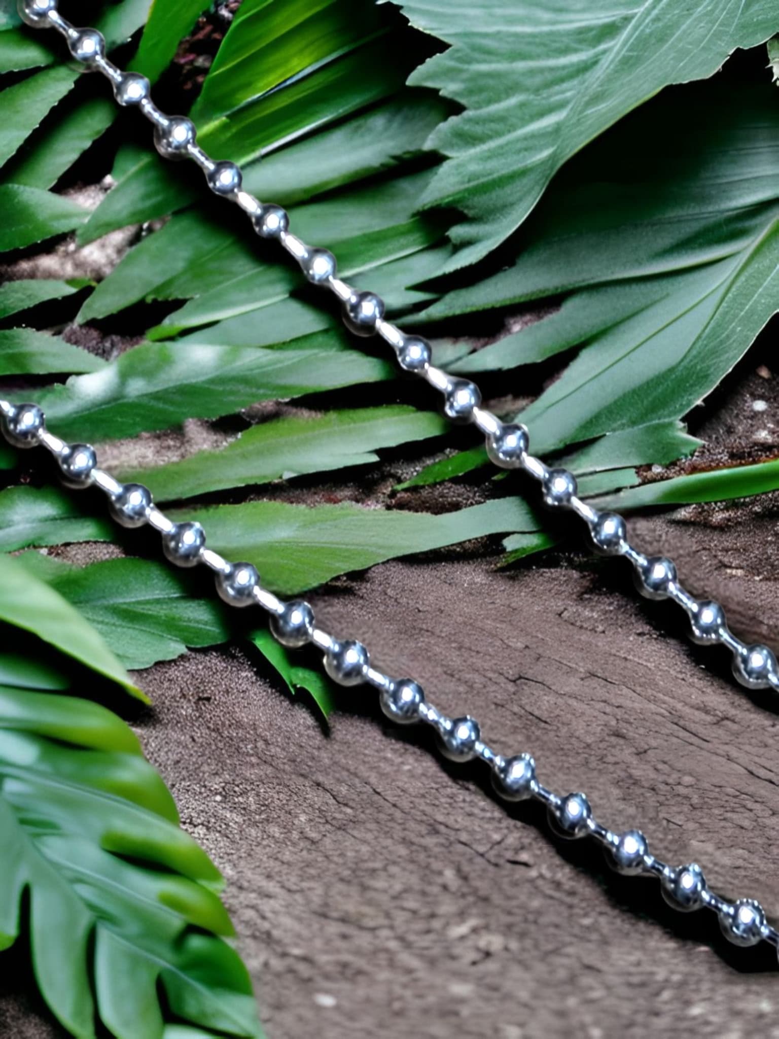 Chain - 3mm Bead by Moss Creek Art