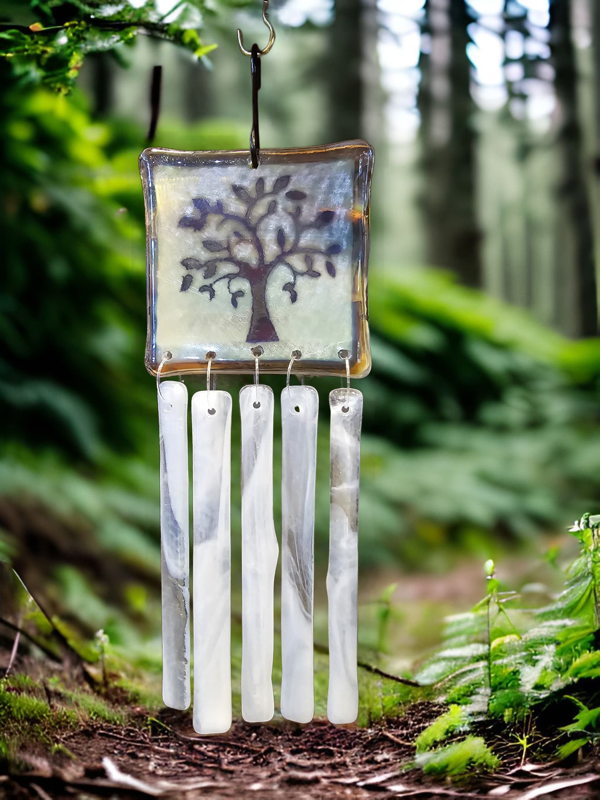 Tree of Life Windchime by Moss Creek Art