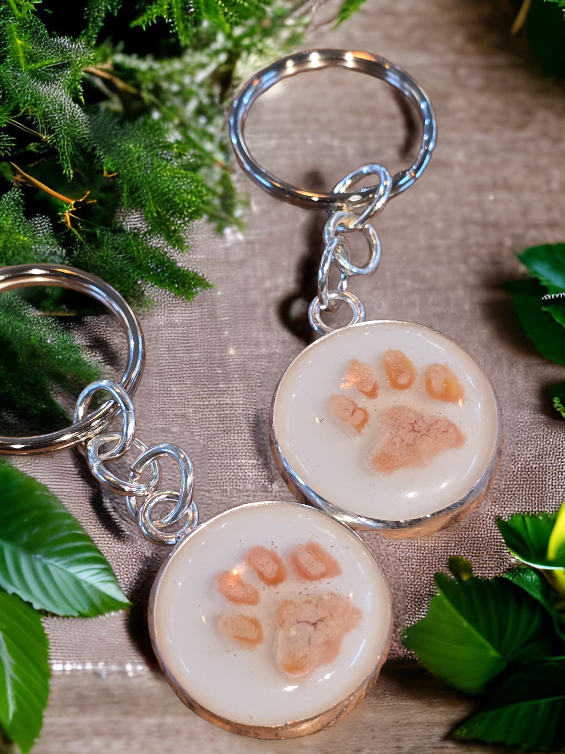 Cremation Keychain by Moss Creek Art