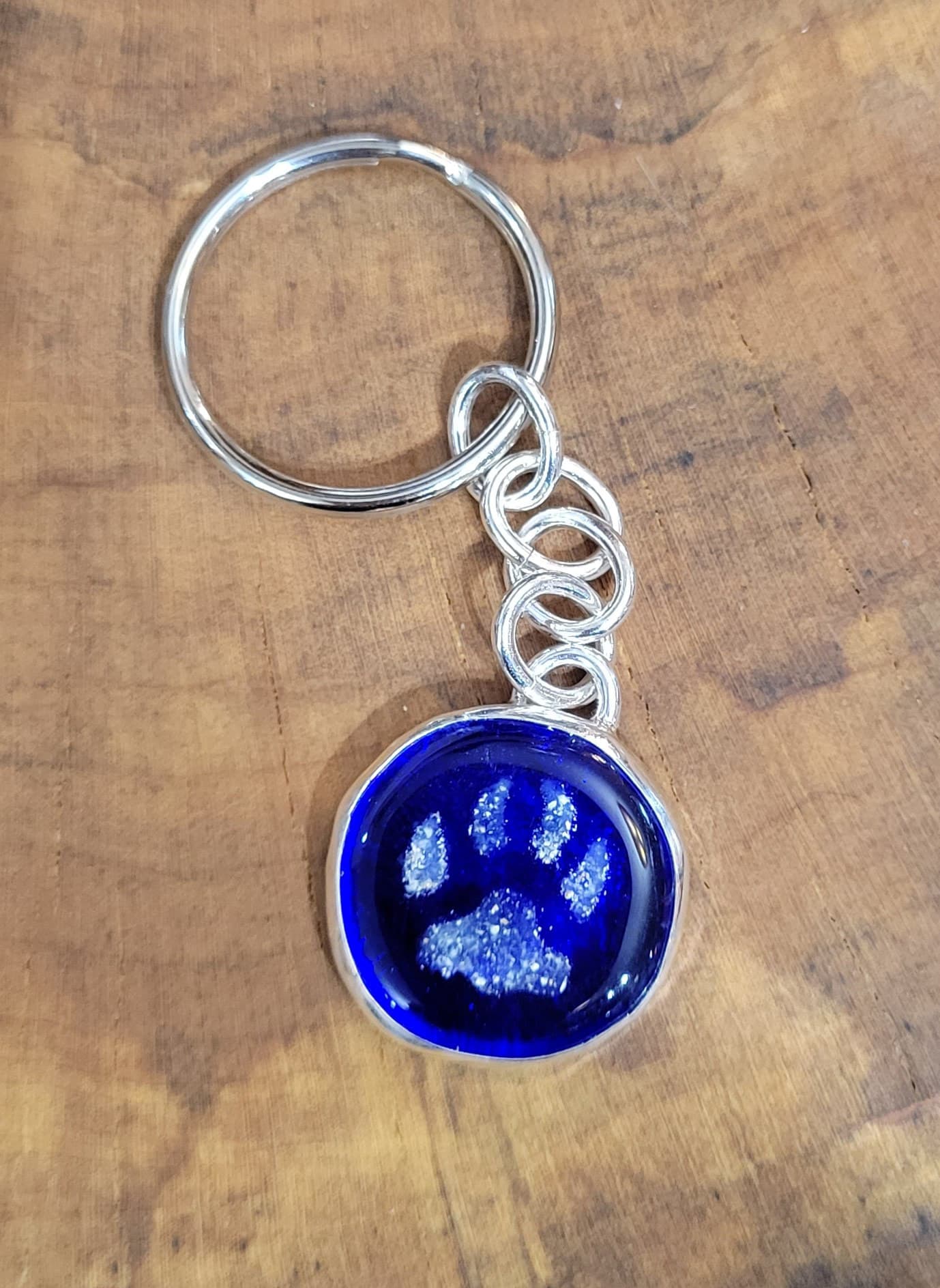 Keychain with Paw by Moss Creek Art