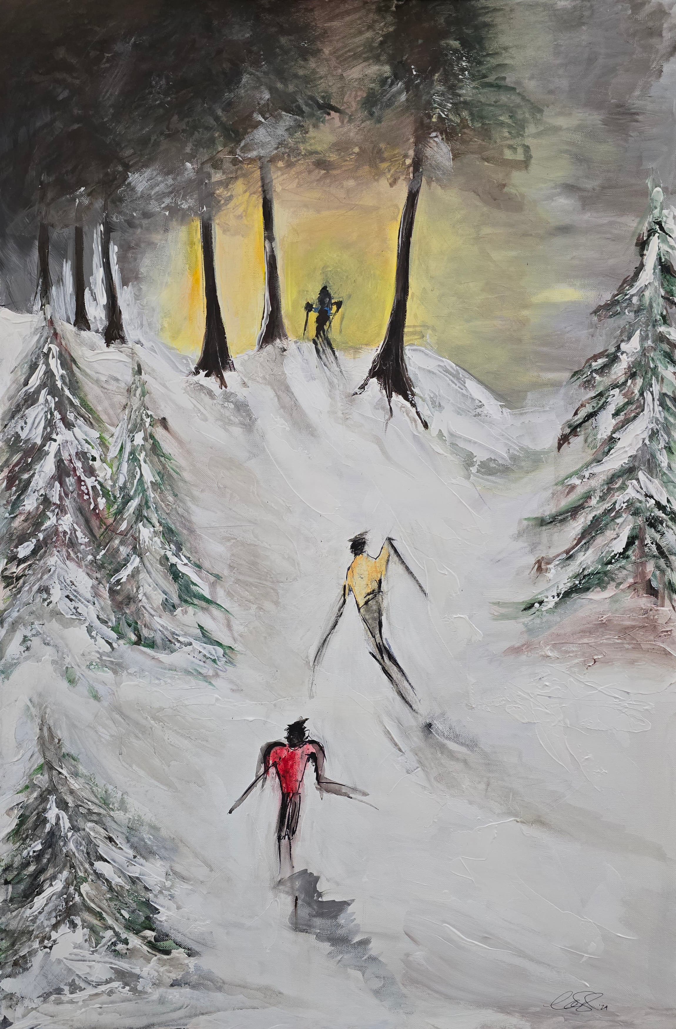 Smugglers Notch Metal Print by Moss Creek Art
