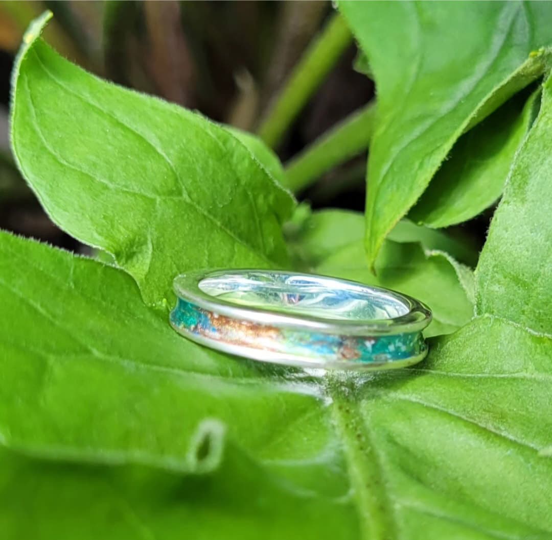 Channel Ring Customized by Moss Creek Art