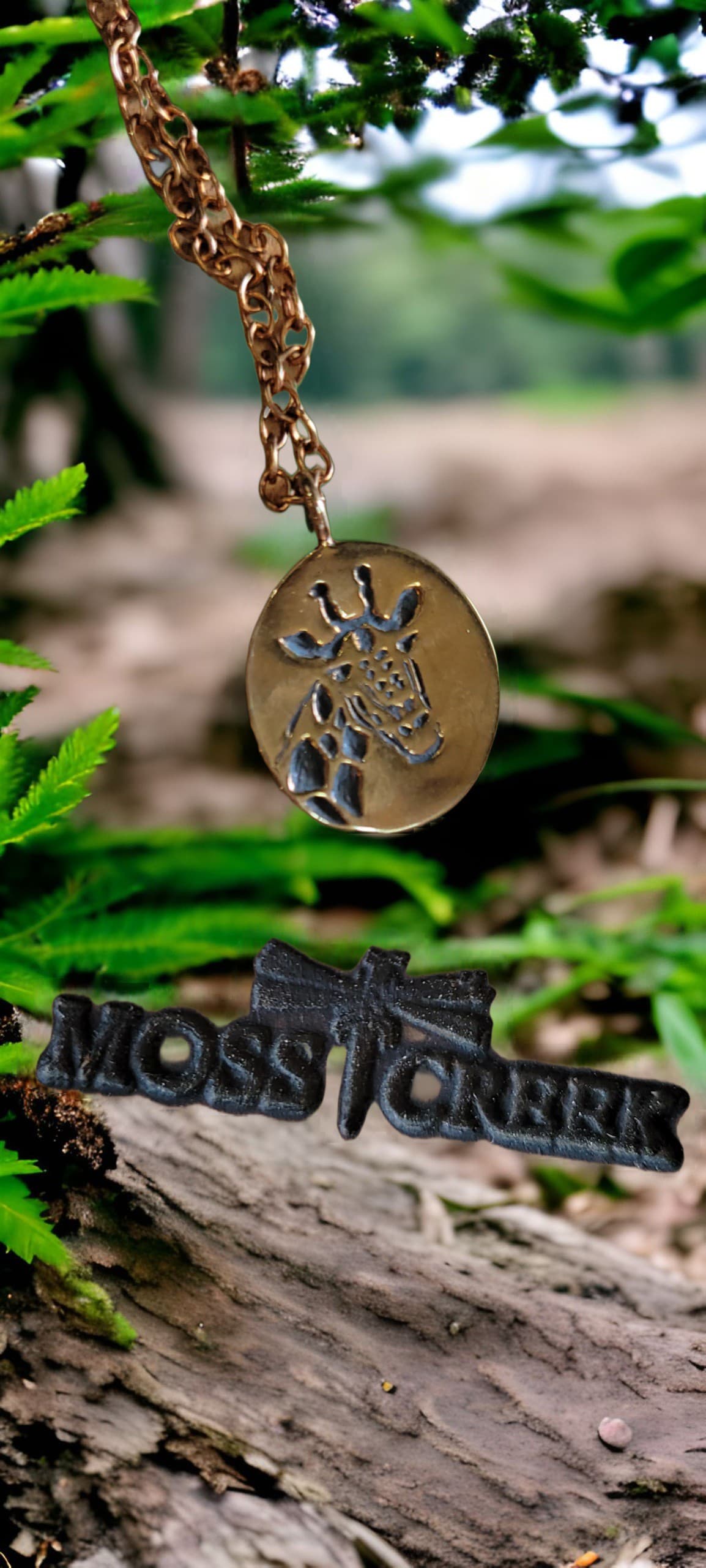 Giraffe Pendant by Moss Creek Art