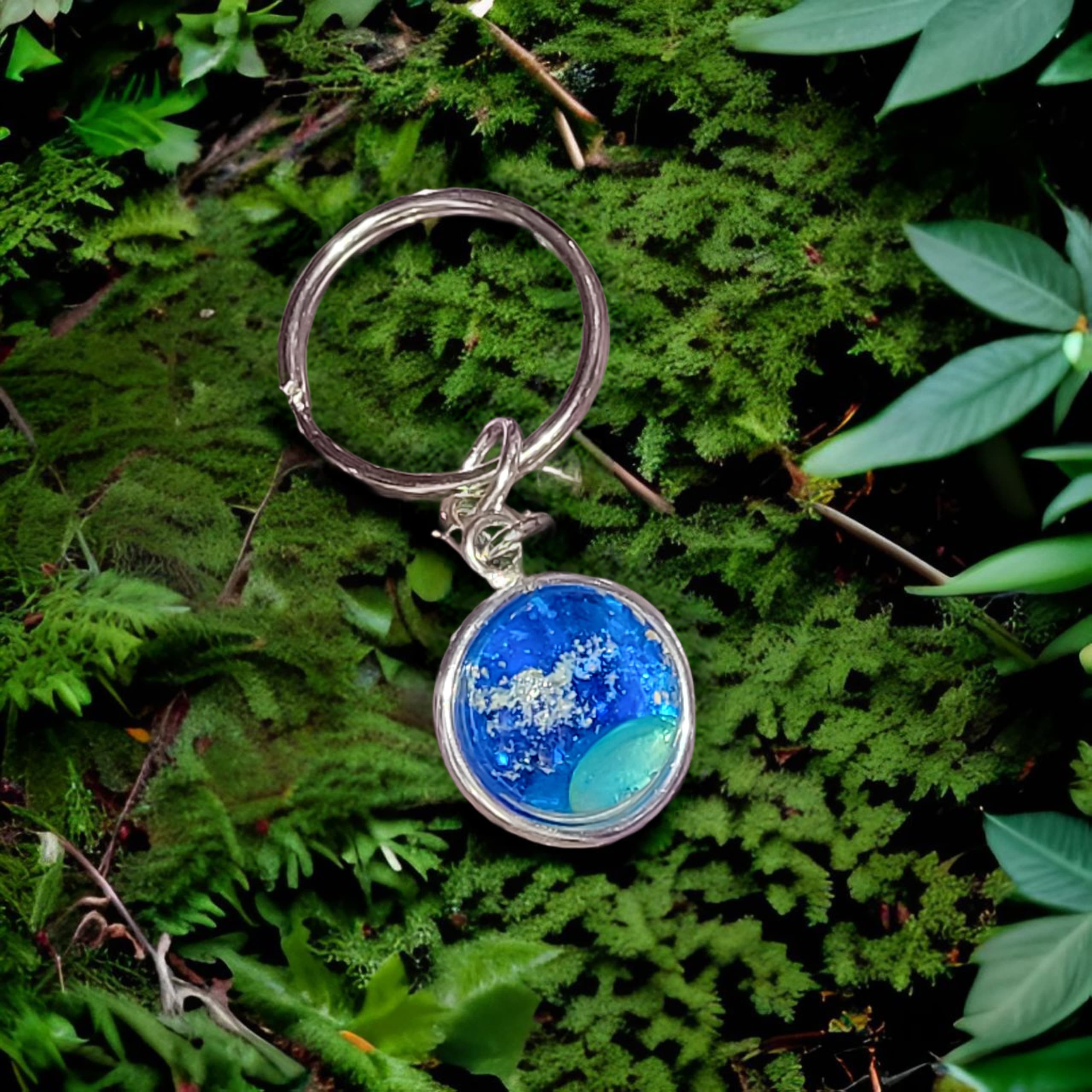 Cremation Keychain by Moss Creek Art