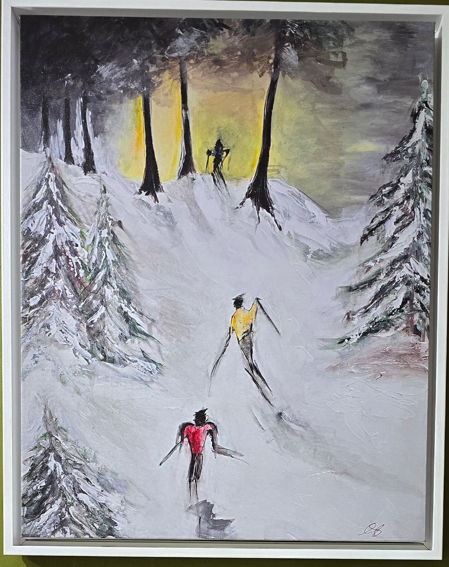 Smugglers Notch Framed Canvas by Moss Creek Art