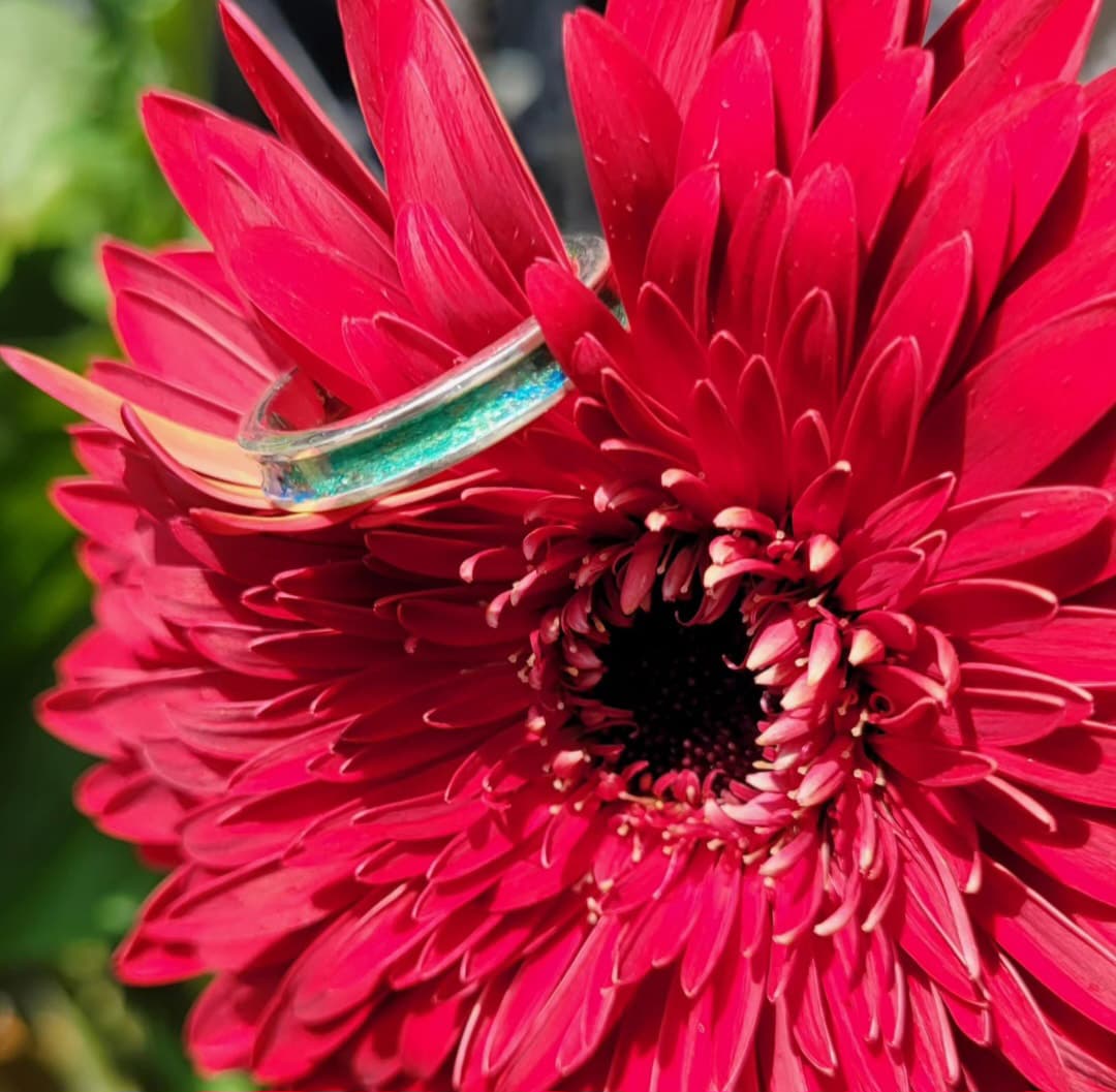 Channel Ring Customized by Moss Creek Art