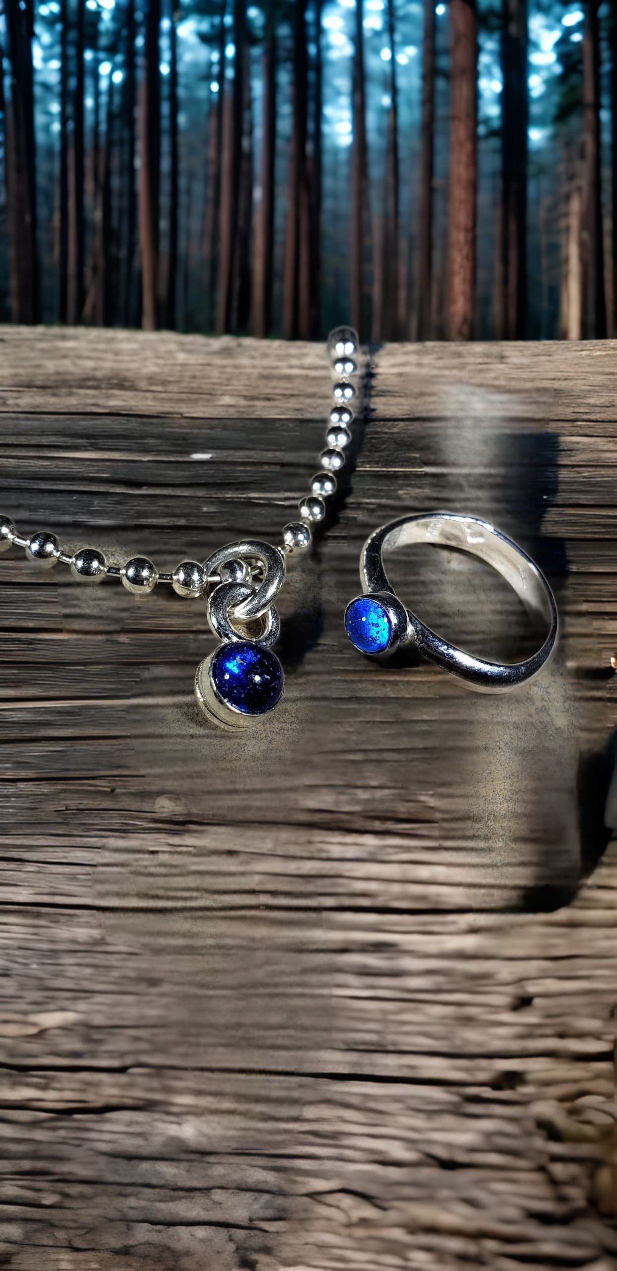 Cremation Simple Pendant Five Millimeters by Moss Creek Art