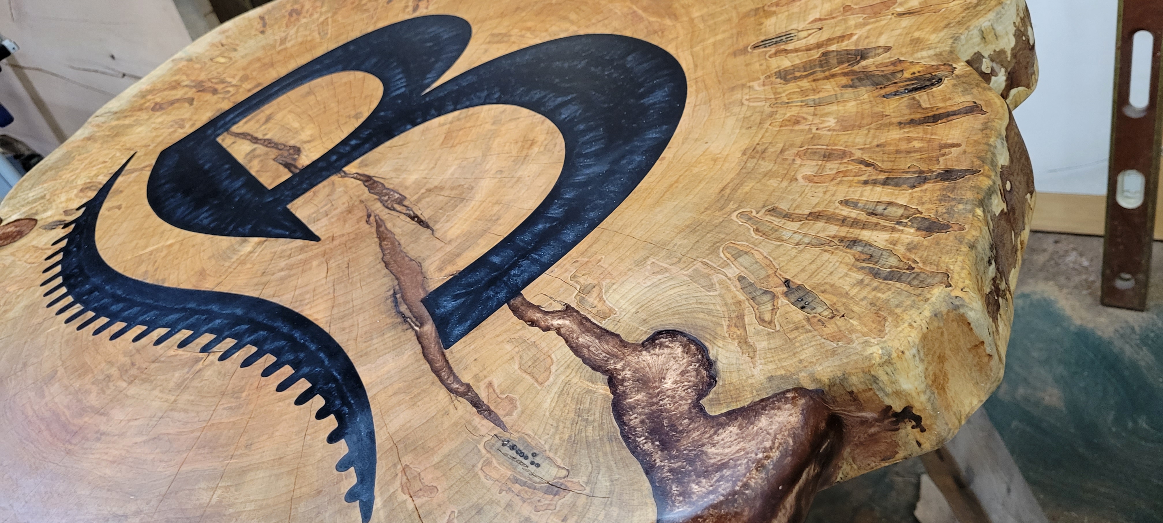 Moss Creek Art custom work: Baker Logo