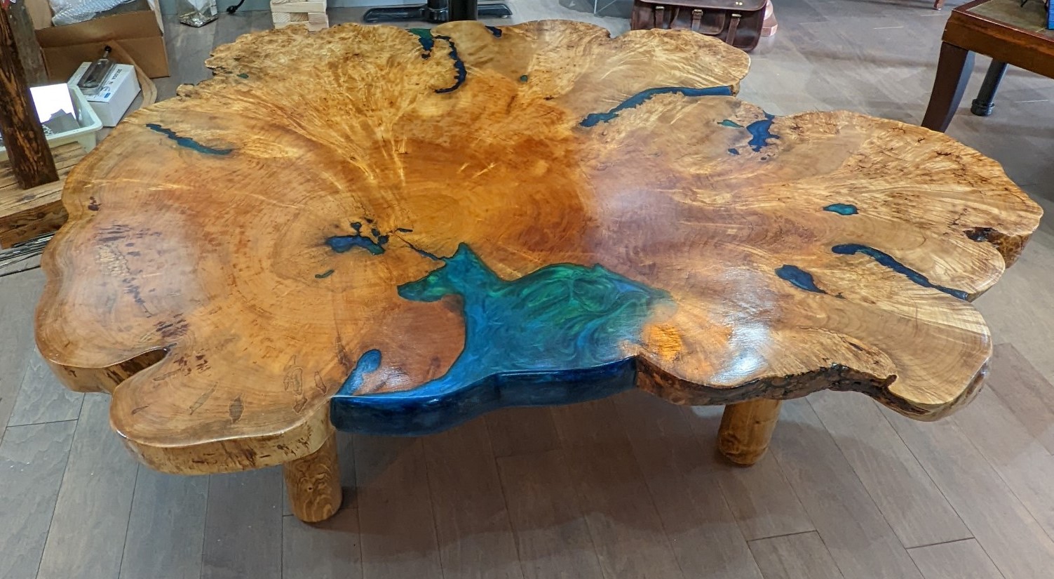 Moss Creek Art custom work: Jeanne table
