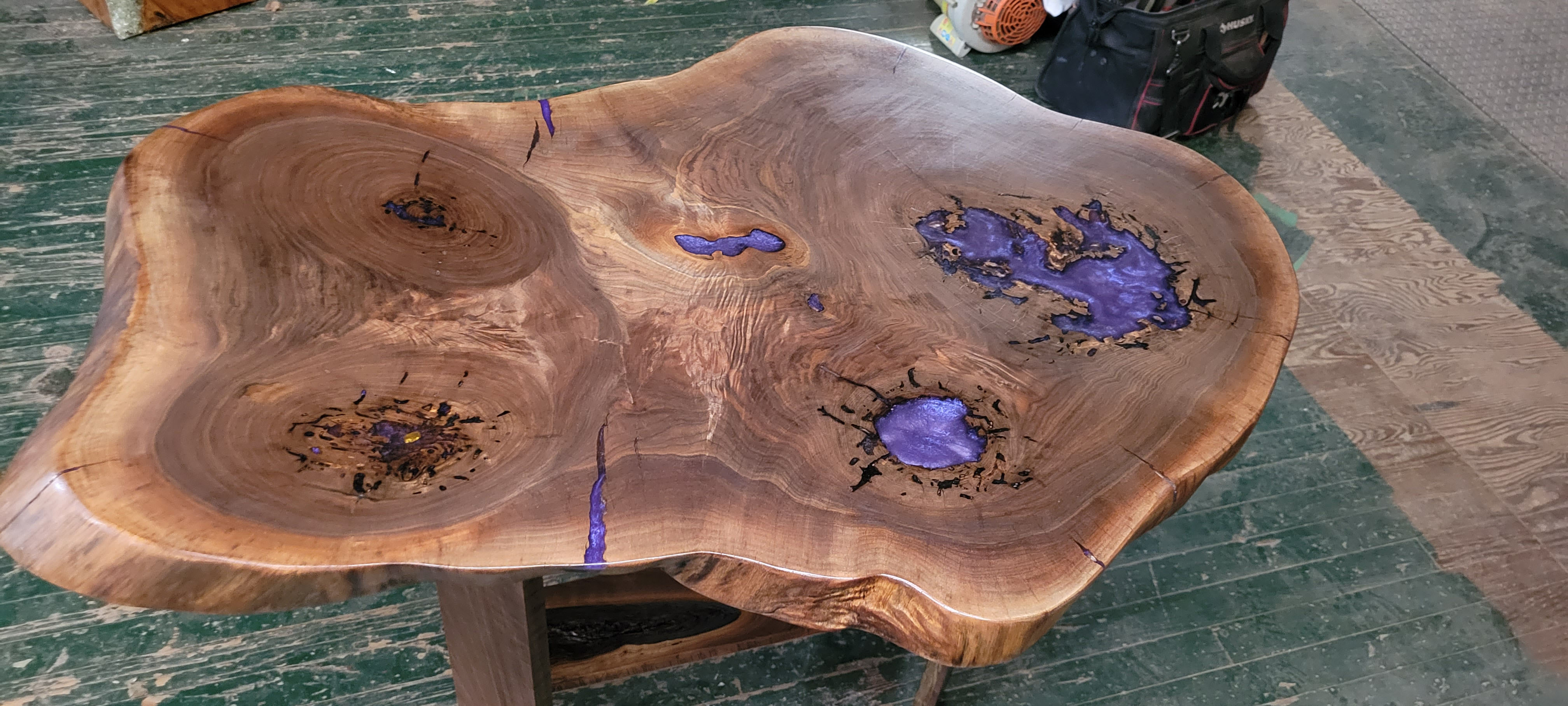Moss Creek Art custom work: Stacey table