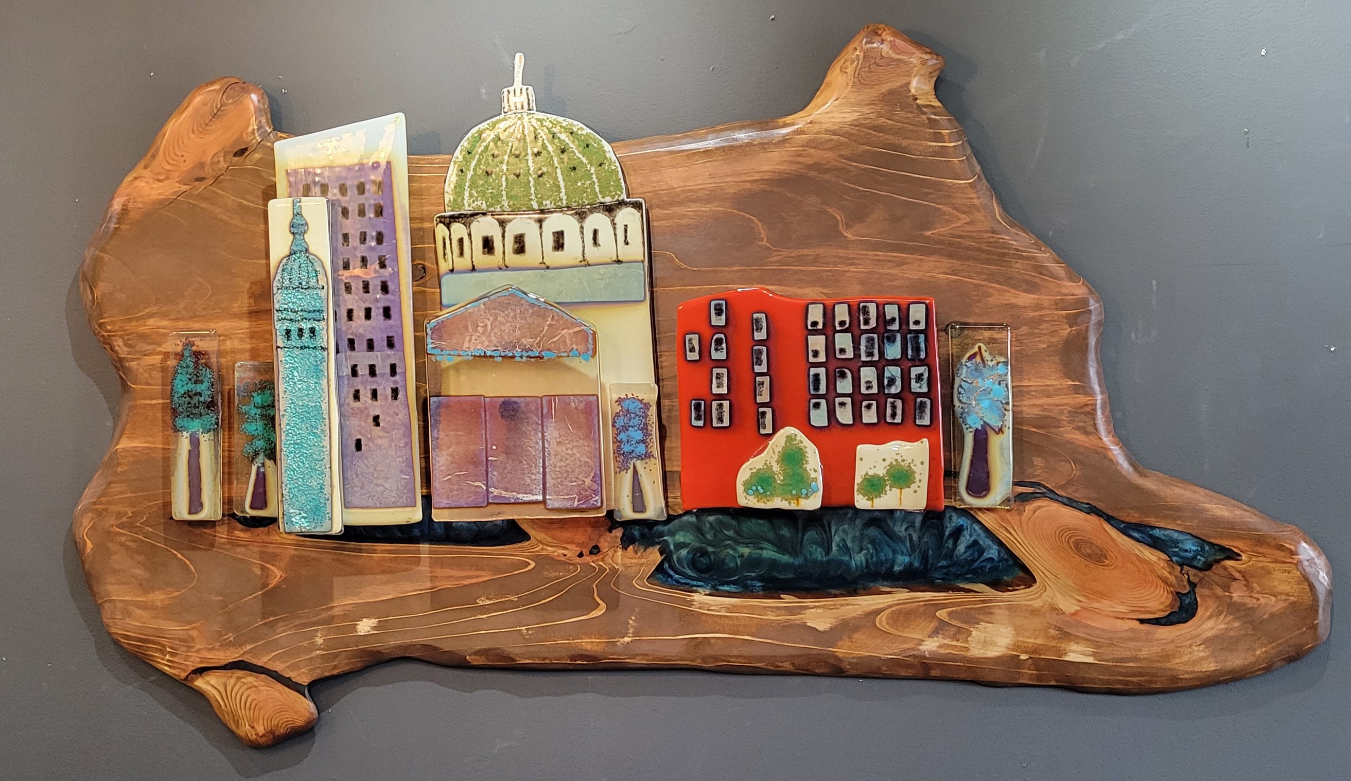 Moss Creek Art custom work: The Burg