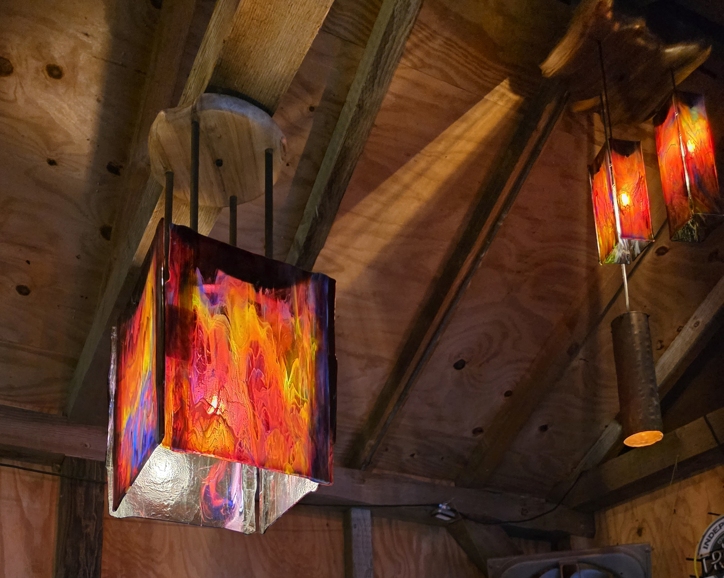Moss Creek Art custom work: cabana light