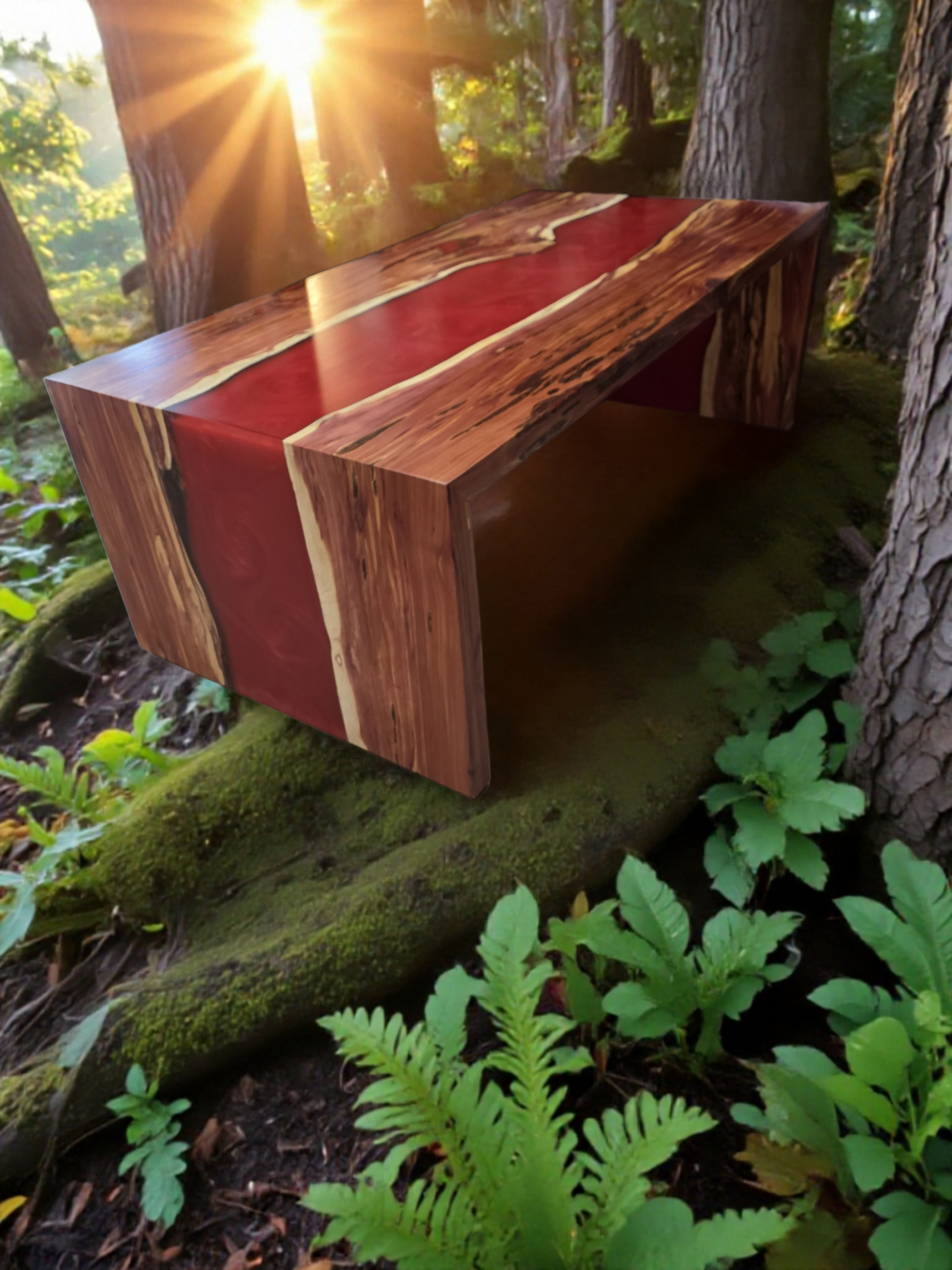 Moss Creek Art custom work: cedar river pour