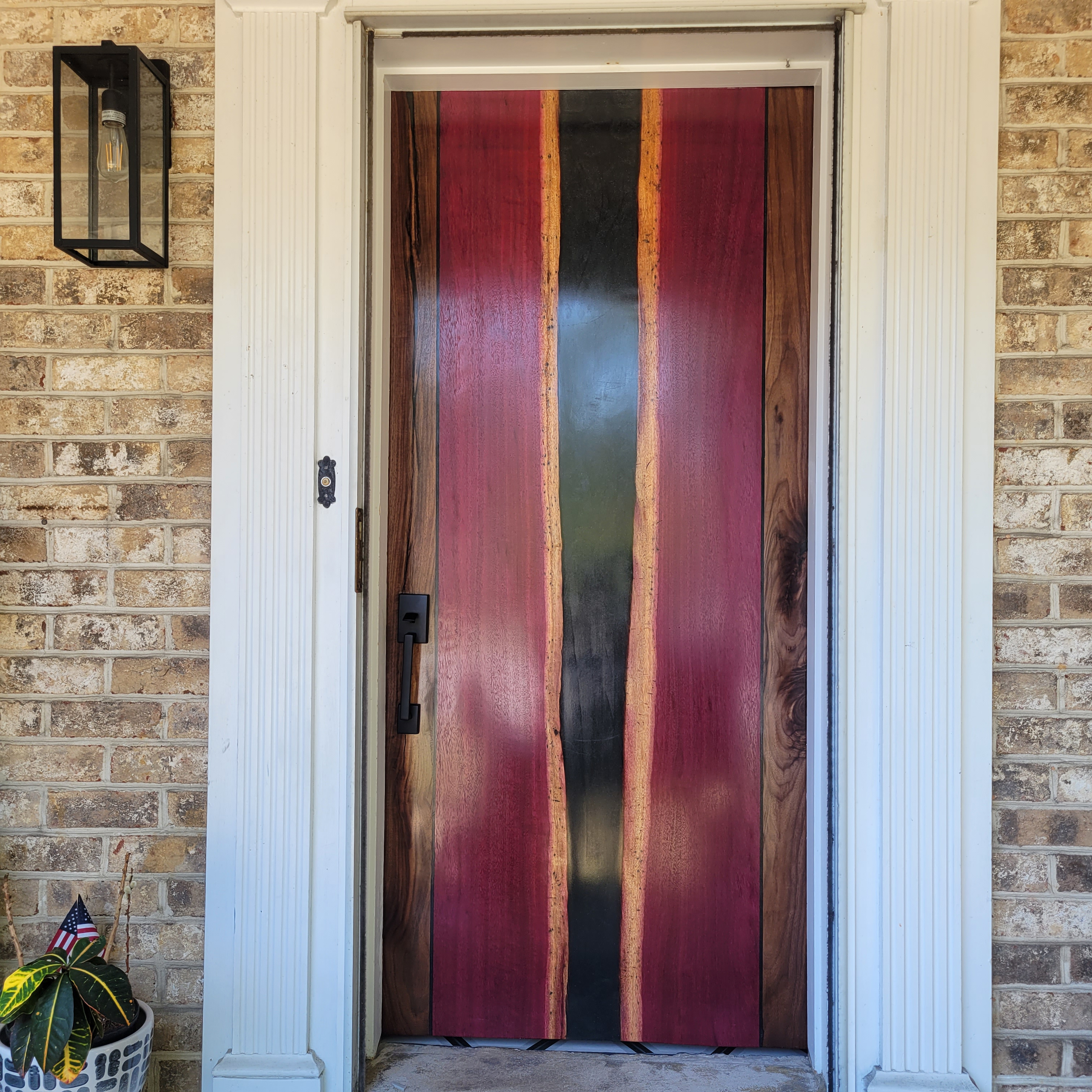 Moss Creek Art custom work: front door