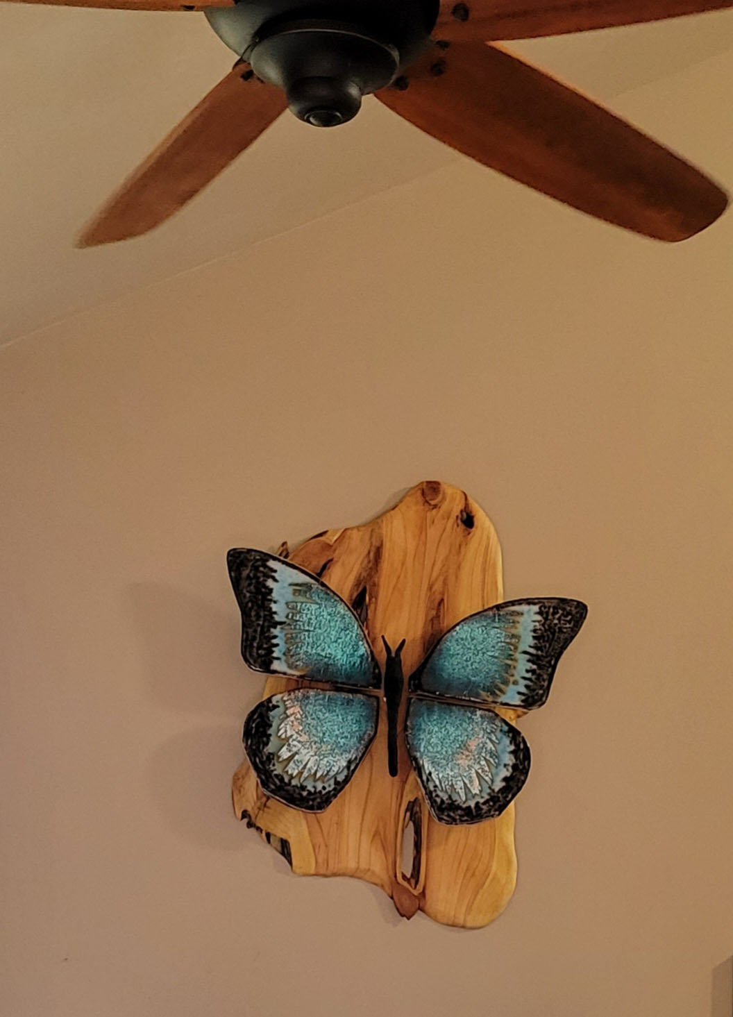 Moss Creek Art custom work: nordstrom butterfly