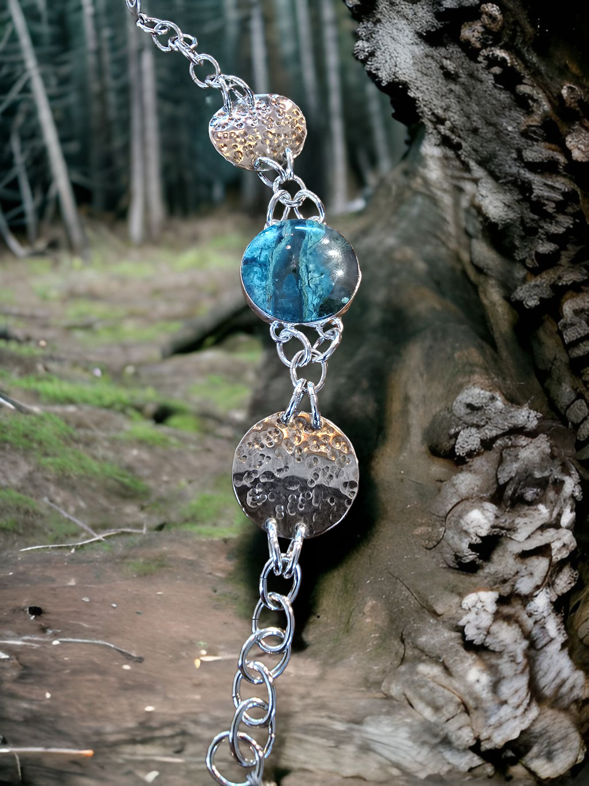 Moss Creek Art custom work: Inspiration Mine Bracelet