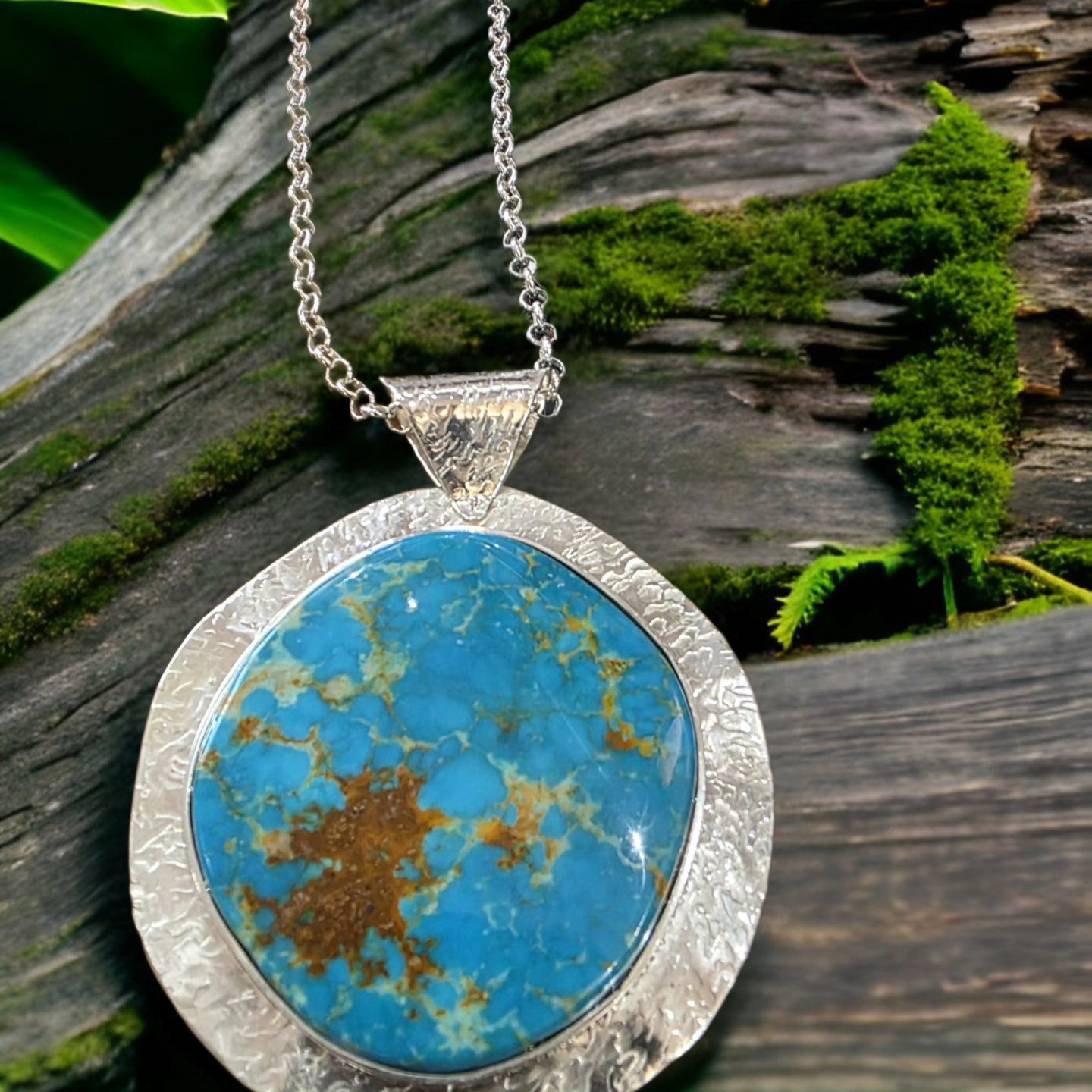 Moss Creek Art custom work: roung kingman Denise